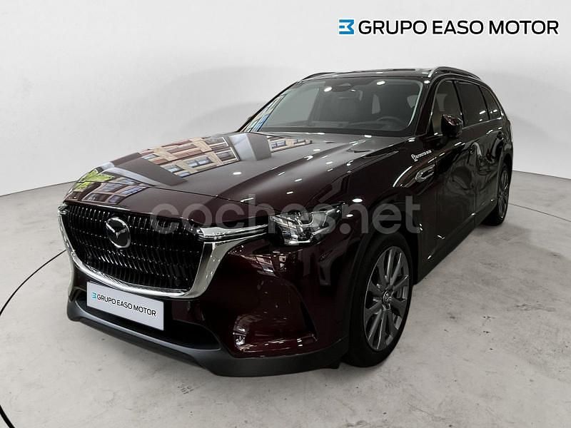 Rojo Nuevo 2025 Mazda CX-80 Exclusive-Line SUV | 58.990 € (Precio justo) - Imagen 1/4