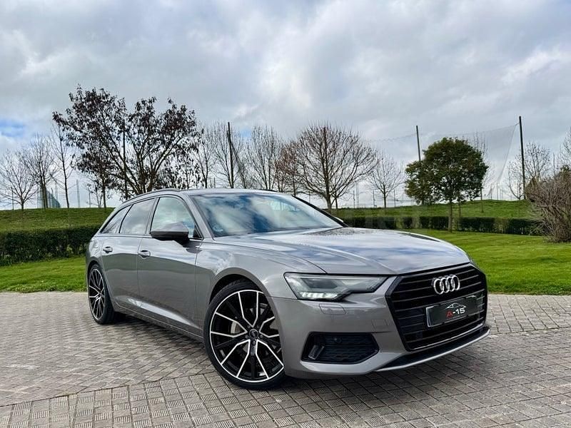 Usado Audi A6 204 CV (150 kW) 2021 Gris / plata Familiar