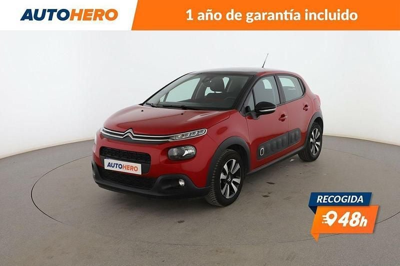 Rojo Usado 2021 Citroën C3 PureTech Utilitario | 11.199 € (Precio justo) - Imagen 1/3