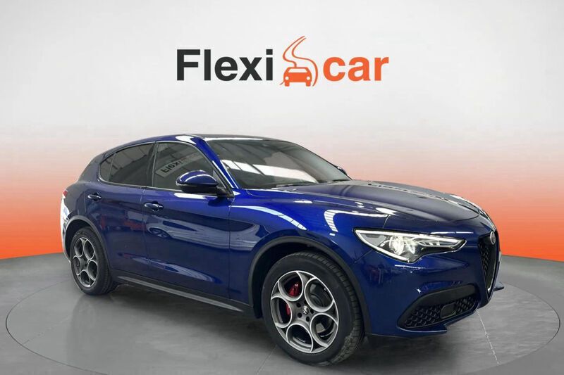 Azul Usado 2022 Alfa Romeo Stelvio Sprint SUV | 29.640 € (Precio justo) - Imagen 1/4
