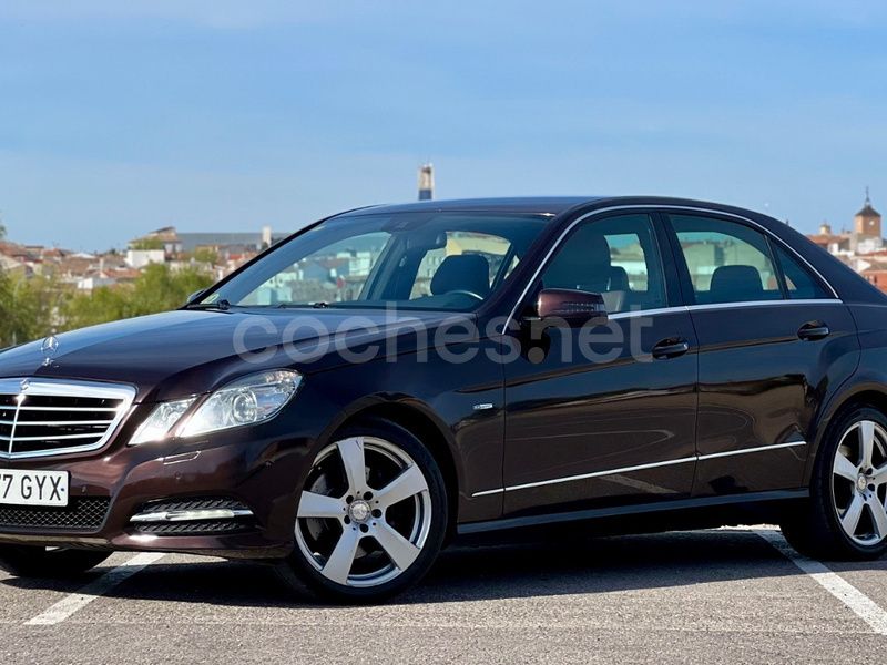 Granate Usado 2010 Mercedes E350 Avantgarde Berlina | 16.000 € (Precio justo) - Imagen 1/4