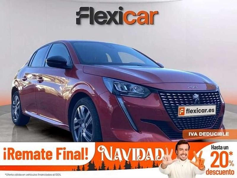 Rojo Usado 2022 Peugeot 208 Active Utilitario | 9890 € (Buen precio) - Imagen 1/4