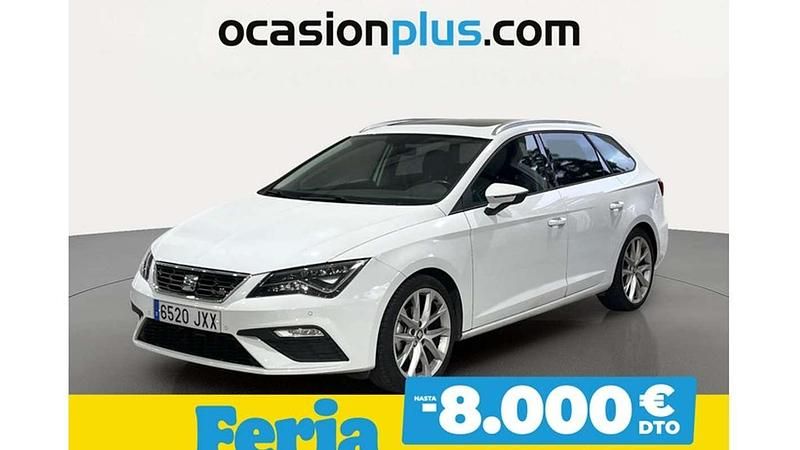 Blanco Usado 2017 Seat Leon ST FR Familiar | 14.690 € (Precio justo) - Imagen 1/4