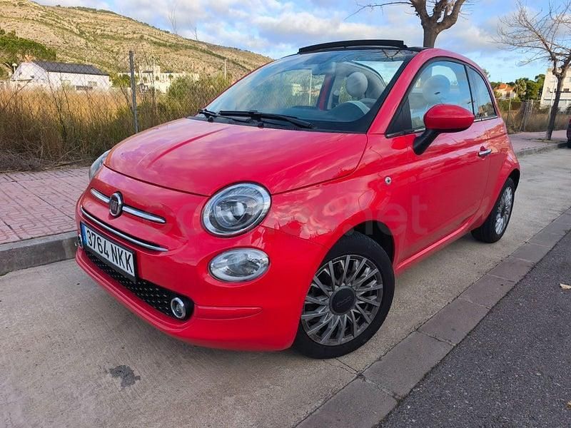 Usado Fiat 500C Lounge 85 CV (62 kW) 2019 Naranja Descapotable