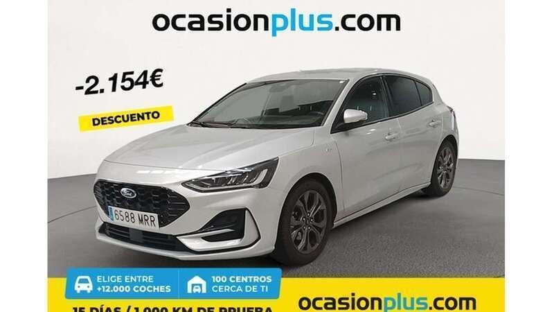 Plateado Usado 2024 Ford Focus ST-Line X Utilitario | 21.546 € (Precio justo) - Imagen 1/4