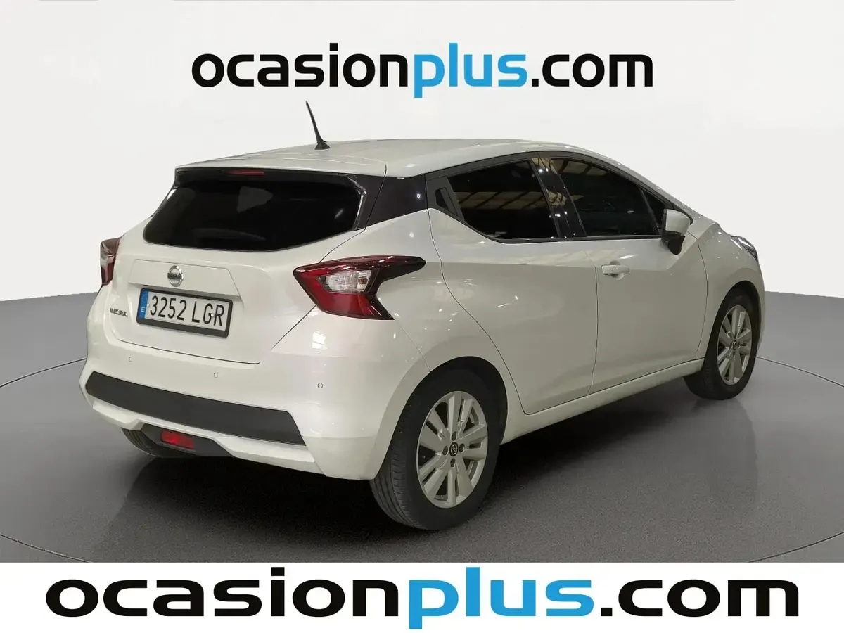 Usado Nissan Micra N-Connecta 100 CV (73 kW) 2020 Blanco Utilitario