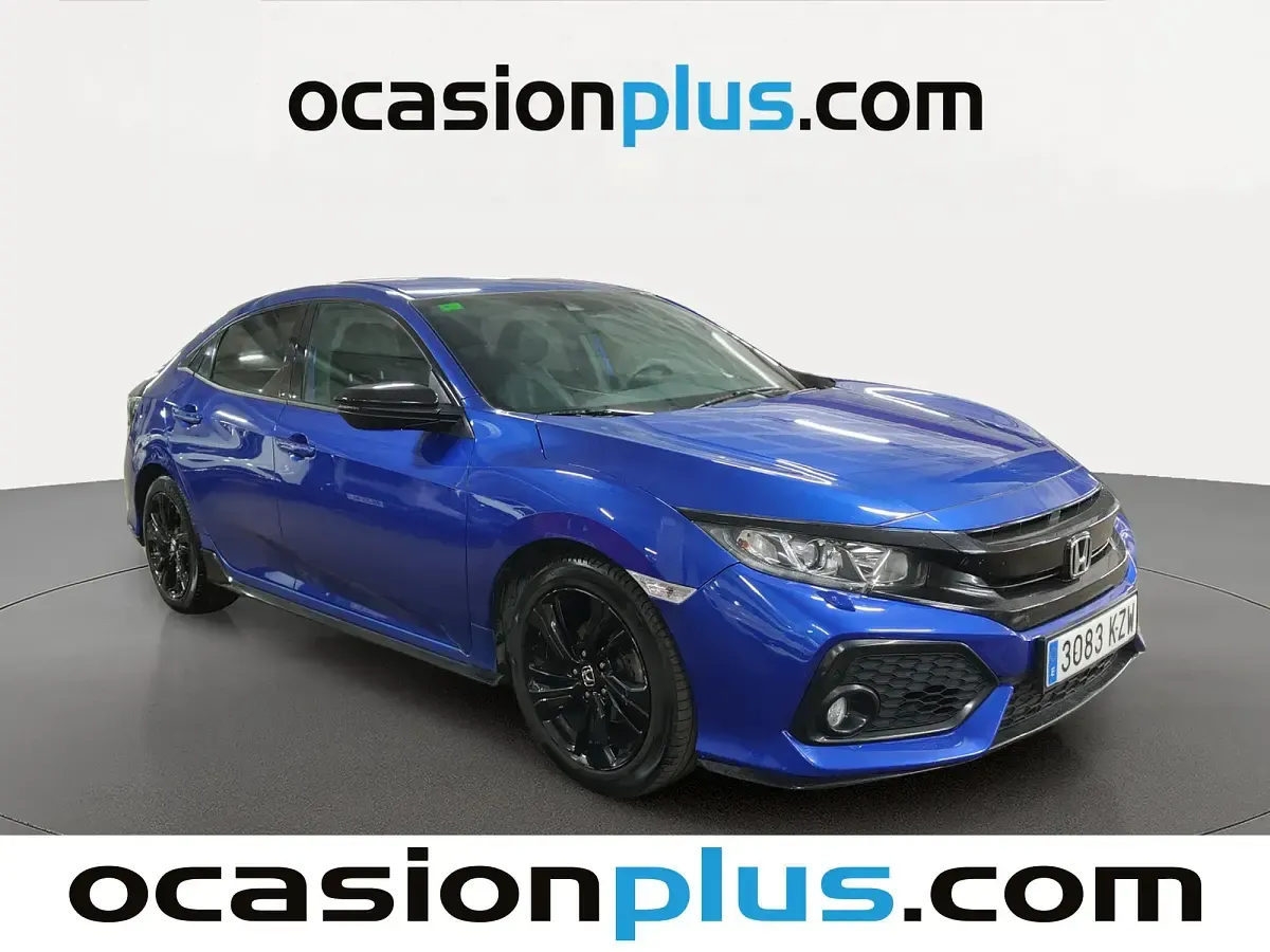 Usado Honda Civic Dynamic 129 CV (94 kW) 2019 Azul Berlina