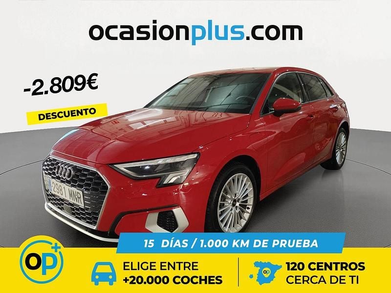 Usado Audi A3 e-tron Advanced Plus 204 CV (150 kW) 2024 Rojo Utilitario