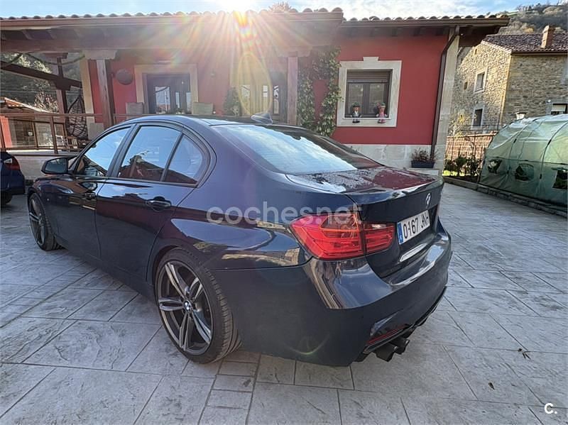 Usado BMW 320 Efficient Dynamics 163 CV (119 kW) 2012 Azul Berlina