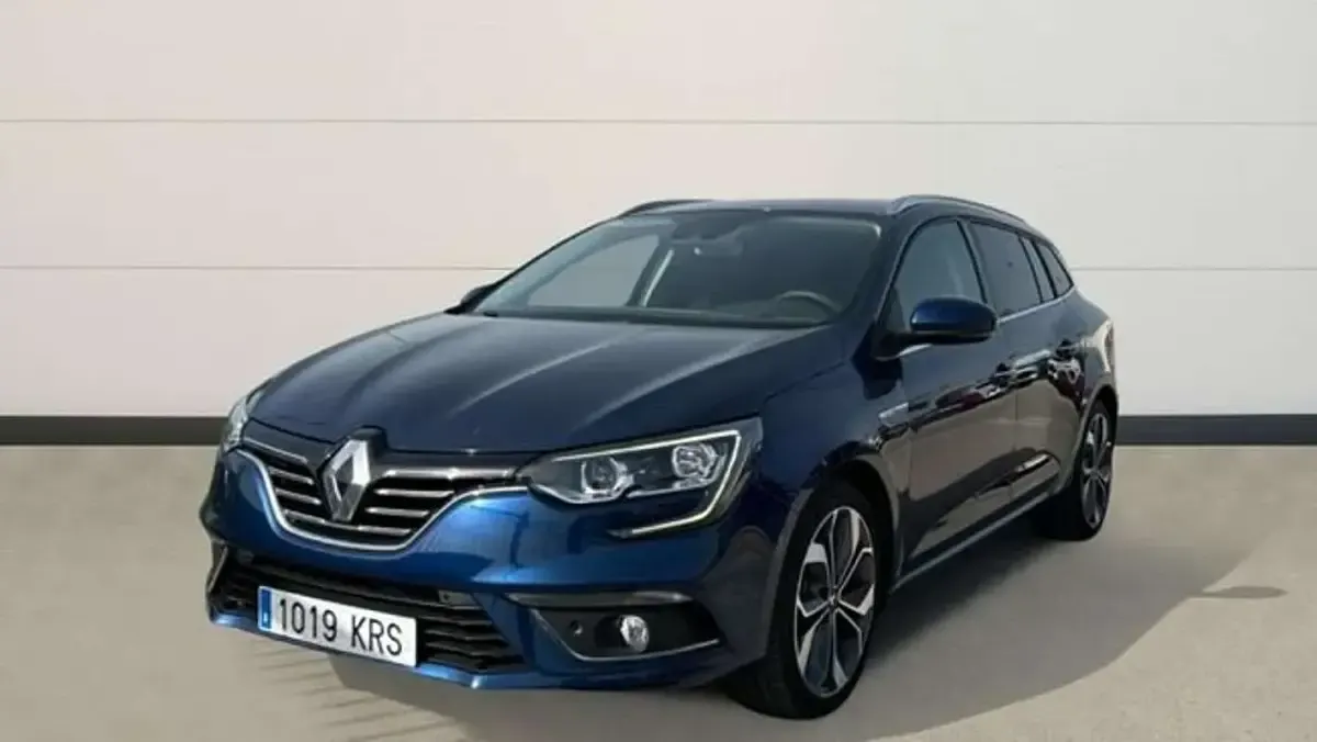 Usado Renault Mégane GrandTour Zen 140 CV (102 kW) 2018 Azul Familiar