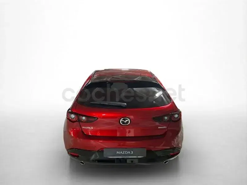 Usado Mazda 3 Exclusive-Line 150 CV (110 kW) 2025 Rojo Berlina