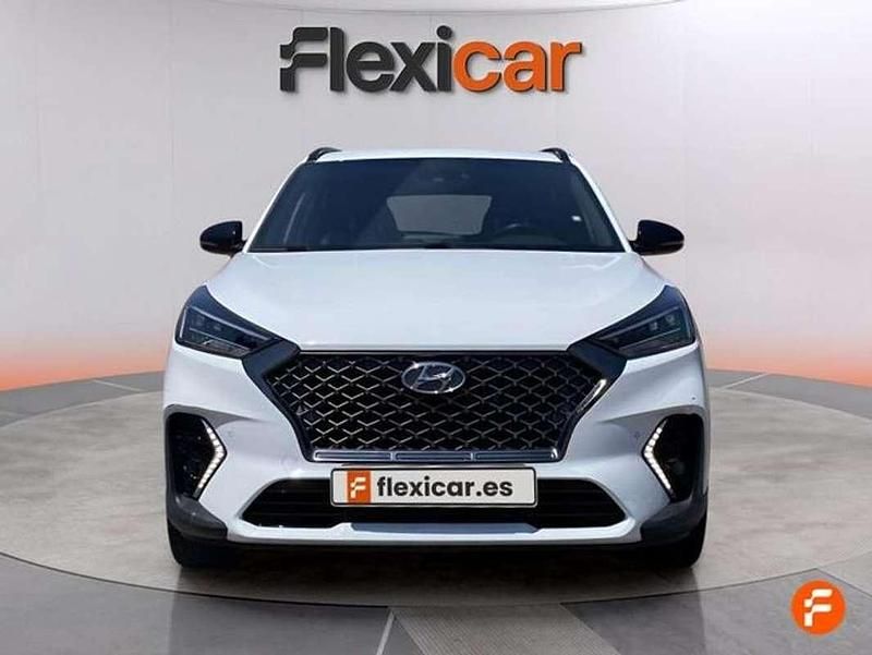 Usado Hyundai Tucson N Line 136 CV (100 kW) 2020 Blanco SUV