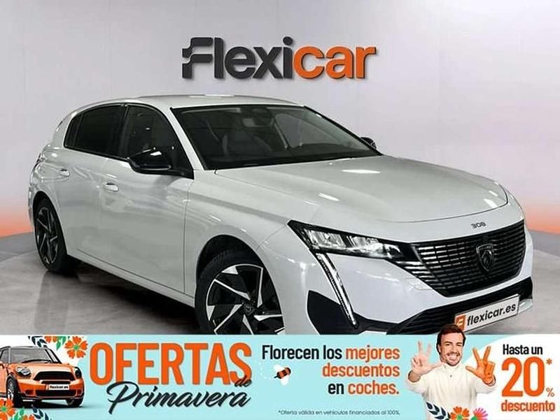 Usado Peugeot 308 Allure 131 CV (96 kW) 2024 Gris Utilitario