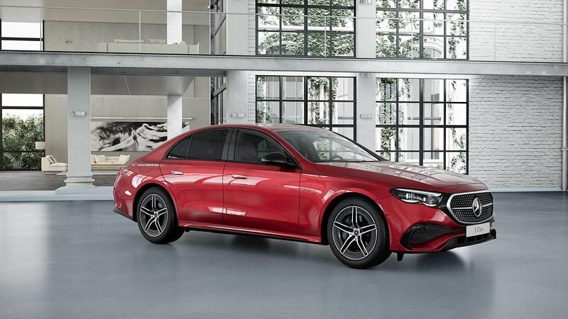 Nuevo Mercedes E200 204 CV (150 kW) 2025 Rojo Berlina