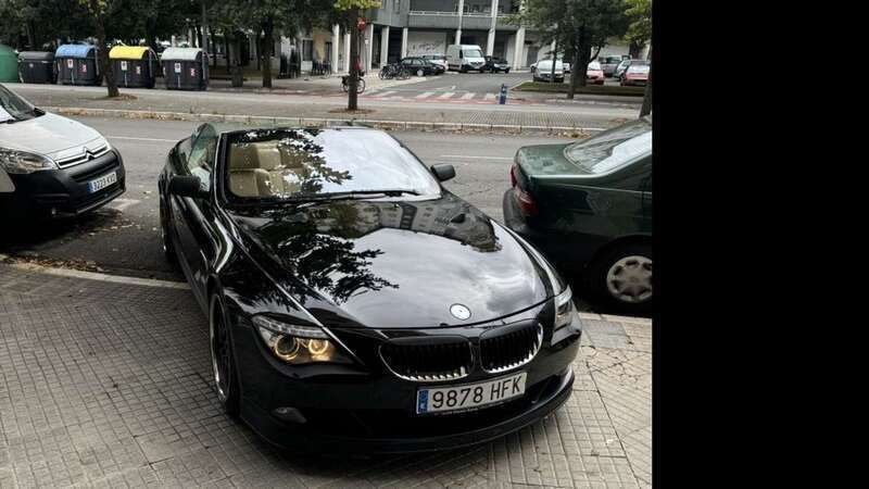Negro Usado 2008 BMW 635 Cabriolet Descapotable | 17.000 € - Imagen 1/4