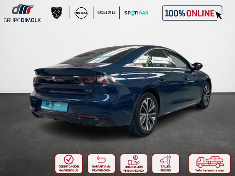 Usado Peugeot 508 Allure 130 CV (95 kW) 2023 Azul Berlina