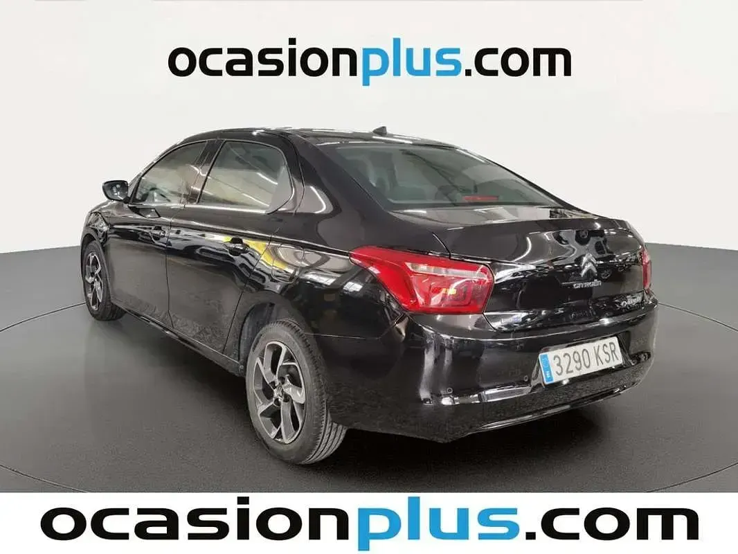 Usado Citroën C-Elysee I Shine 102 CV (75 kW) 2018 Negro Berlina