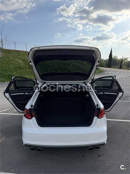 Usado Audi S3 300 CV (220 kW) 2014 Blanco Berlina