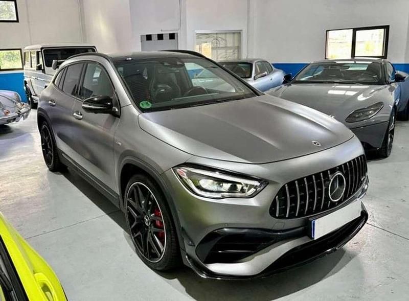 Usado Mercedes GLA45 AMG AMG 421 CV (309 kW) 2022 Gris SUV