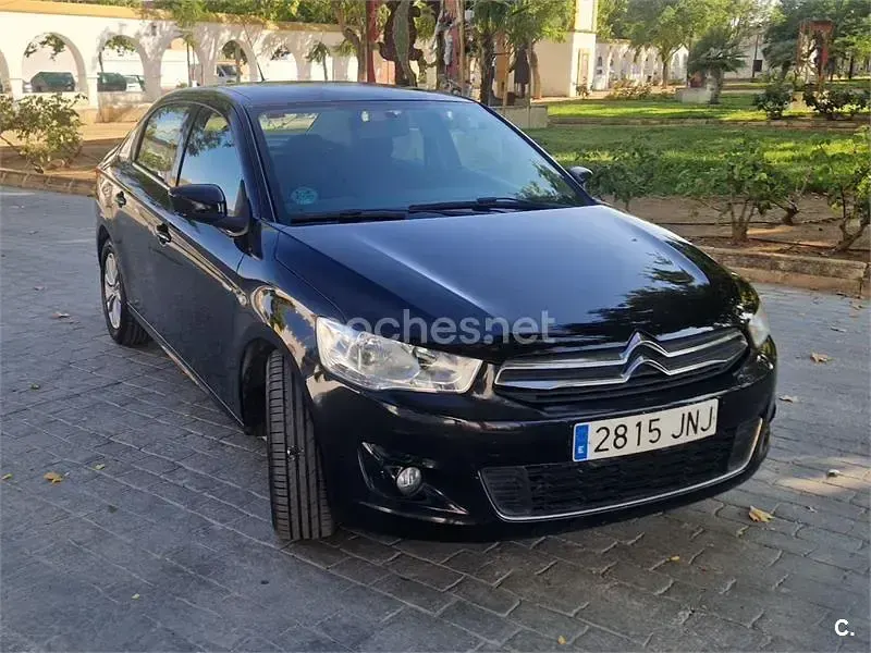 Usado Citroën C-Elysee I Exclusive 100 CV (73 kW) 2016 Negro Berlina