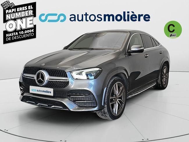 Usado Mercedes GLE400 330 CV (242 kW) 2021 Gris Coupe
