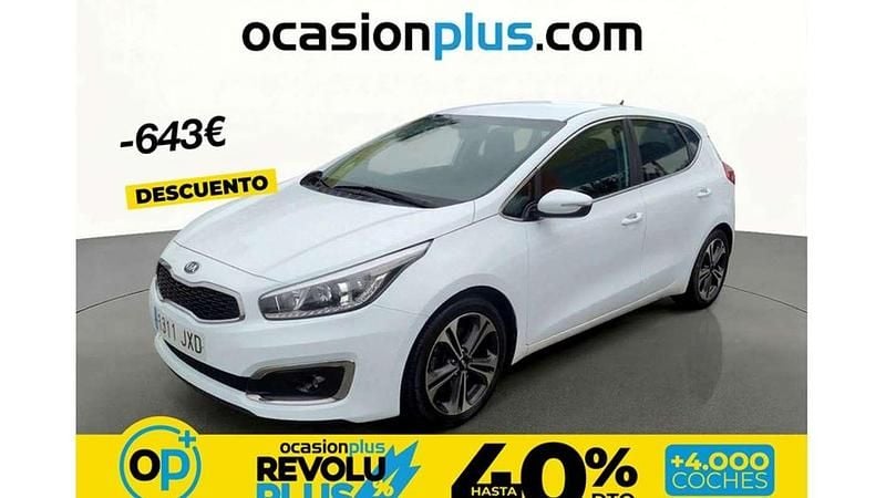 Usado Kia Ceed GT 136 CV (100 kW) 2017 Blanco Utilitario