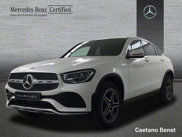 Usado Mercedes GLC300e AMG line 320 CV (235 kW) 2023 Blanco polar
