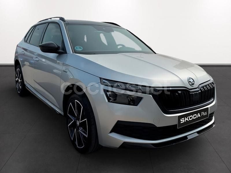 Gris / plata Usado 2021 Skoda Kamiq Monte Carlo SUV | 20.600 € (Precio justo) - Imagen 1/4