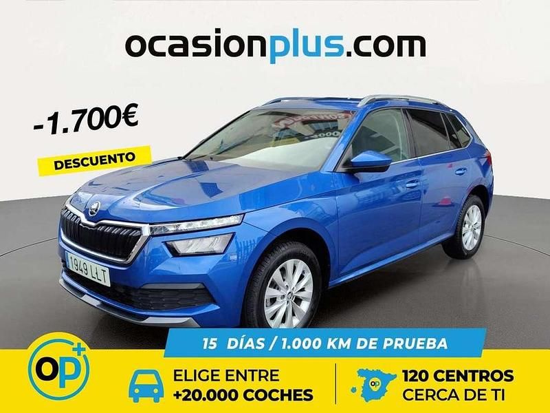 Usado Skoda Kamiq Ambition 116 CV (85 kW) 2020 Azul SUV