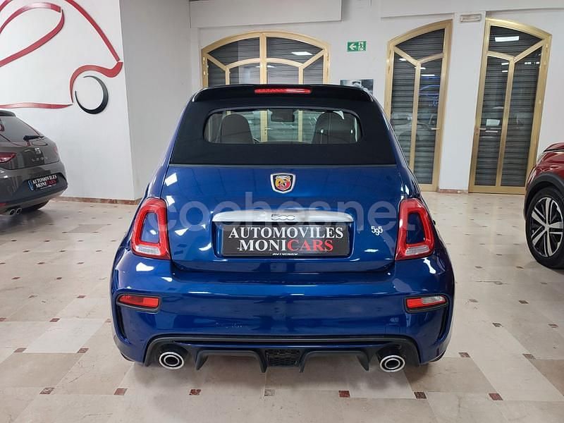 Usado Abarth 595C Turismo 165 CV (121 kW) 2021 Azul Descapotable