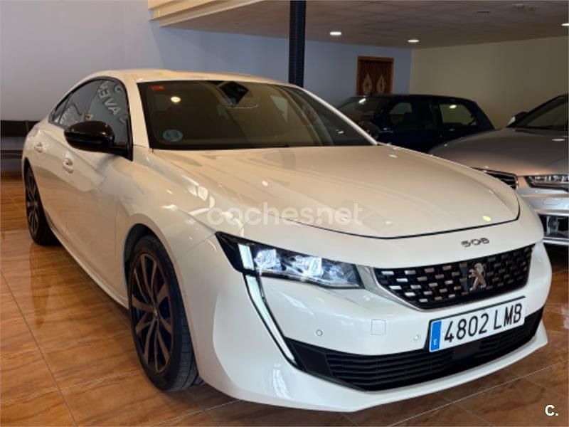 Usado Peugeot 508 GT-line 160 CV (117 kW) 2020 Blanco Berlina