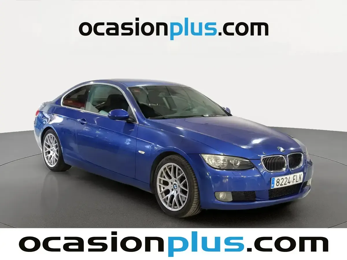 Begagnad BMW 330 272 HK (200 kW) 2007 Blå Sportkupé