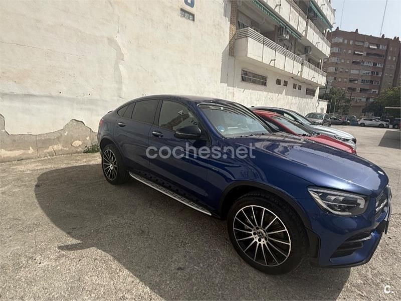 Usado Mercedes GLC300e 306 CV (225 kW) 2021 Azul SUV