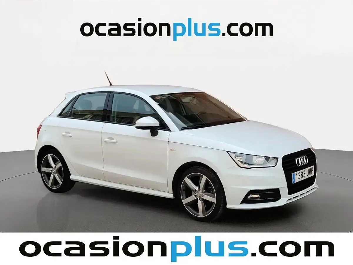 Usado Audi A1 S-Line 125 CV (91 kW) 2017 Blanco Utilitario