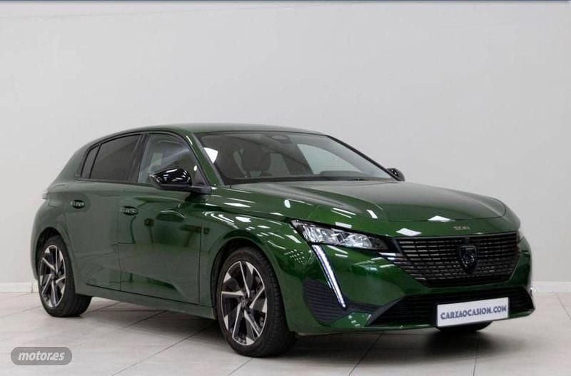 Verde Usado 2023 Peugeot 308 Allure Berlina | 18.500 € (Buen precio) - Imagen 1/4