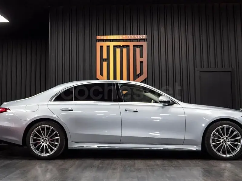 Usado Mercedes S350 286 CV (210 kW) 2022 Gris / plata Berlina