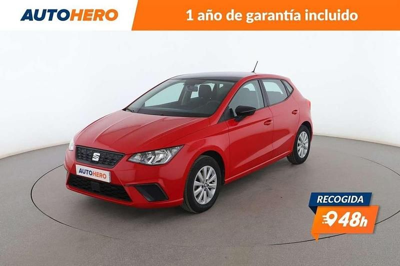 Rojo Usado 2021 Seat Ibiza Reference Berlina | 12.094 € (Buen precio) - Imagen 1/3