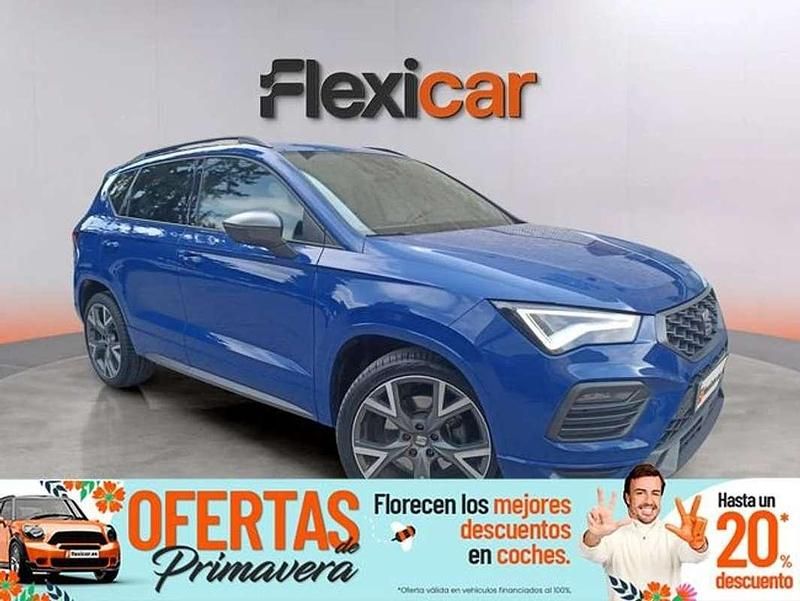 Begagnad Seat Ateca FR 150 HK (110 kW) 2022 Blå SUV