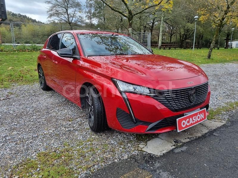 Usado Peugeot 308 Allure 130 CV (95 kW) 2024 Granate Berlina