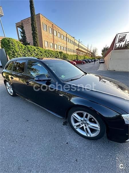 Usado Audi A4 S-Line 150 CV (110 kW) 2014 Negro Familiar