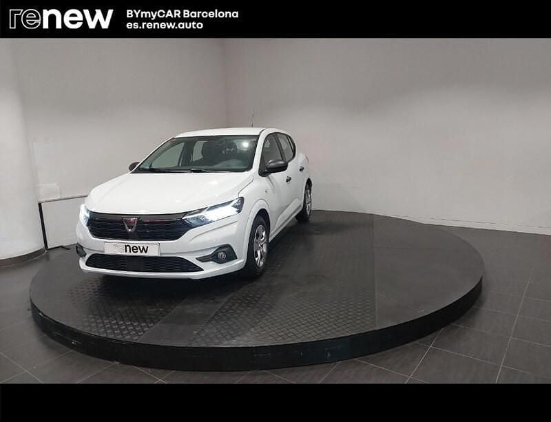 Blanco Usado 2021 Dacia Sandero Essentiel Berlina | 12.956 € (Buen precio) - Imagen 1/4