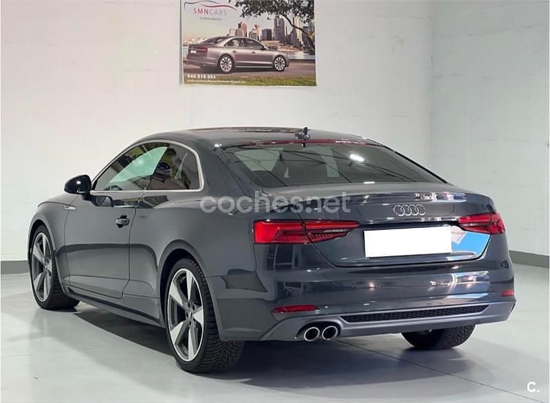 Usado Audi A5 S-Line 190 CV (139 kW) 2017 Gris / plata Coupe
