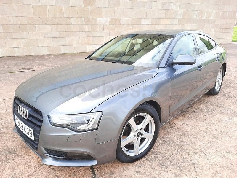 Usado Audi A5 Sportback 177 CV (130 kW) 2013 Gris / plata Utilitario