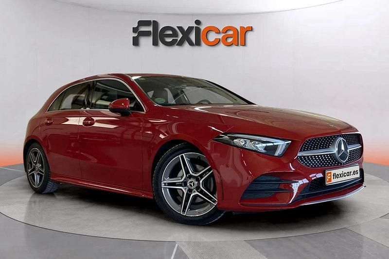 Rojo Usado 2018 Mercedes A180 Berlina | 20.790 € (Precio justo) - Imagen 1/4