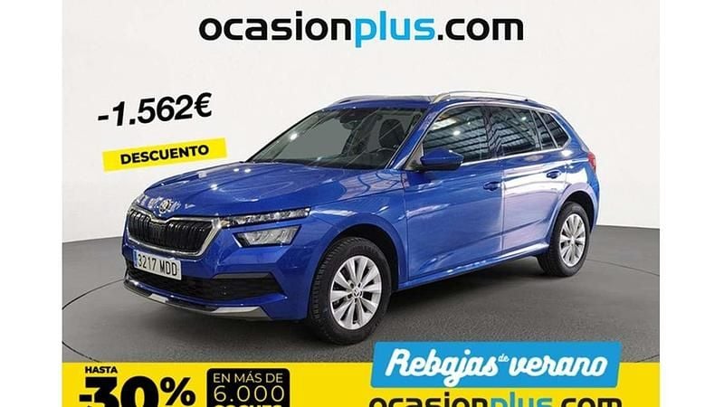Azul Usado 2022 Skoda Kamiq Ambition SUV | 15.628 € (Precio justo) - Imagen 1/4