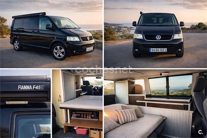 Usado VW Caravelle Comfortline 102 CV (75 kW) 2007 Negro Monovolumen