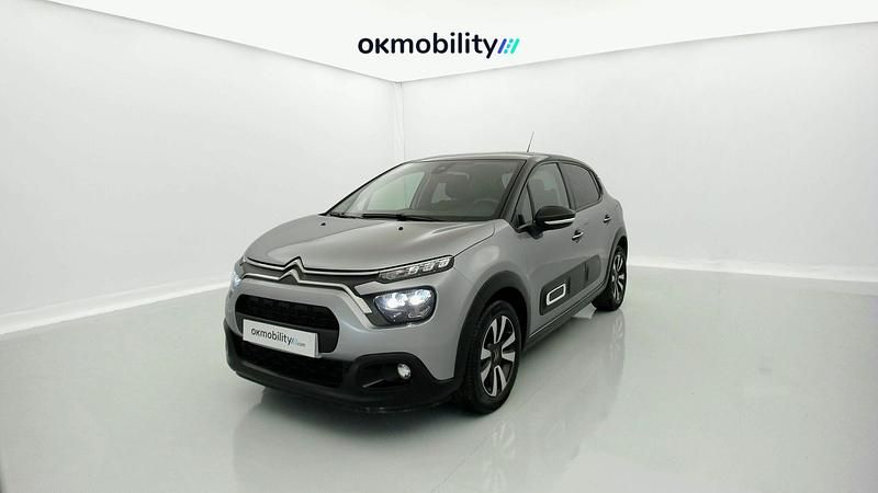 Gris acero / negro Usado 2023 Citroën C3 Shine | 10.250 € (Buen precio) - Imagen 1/4