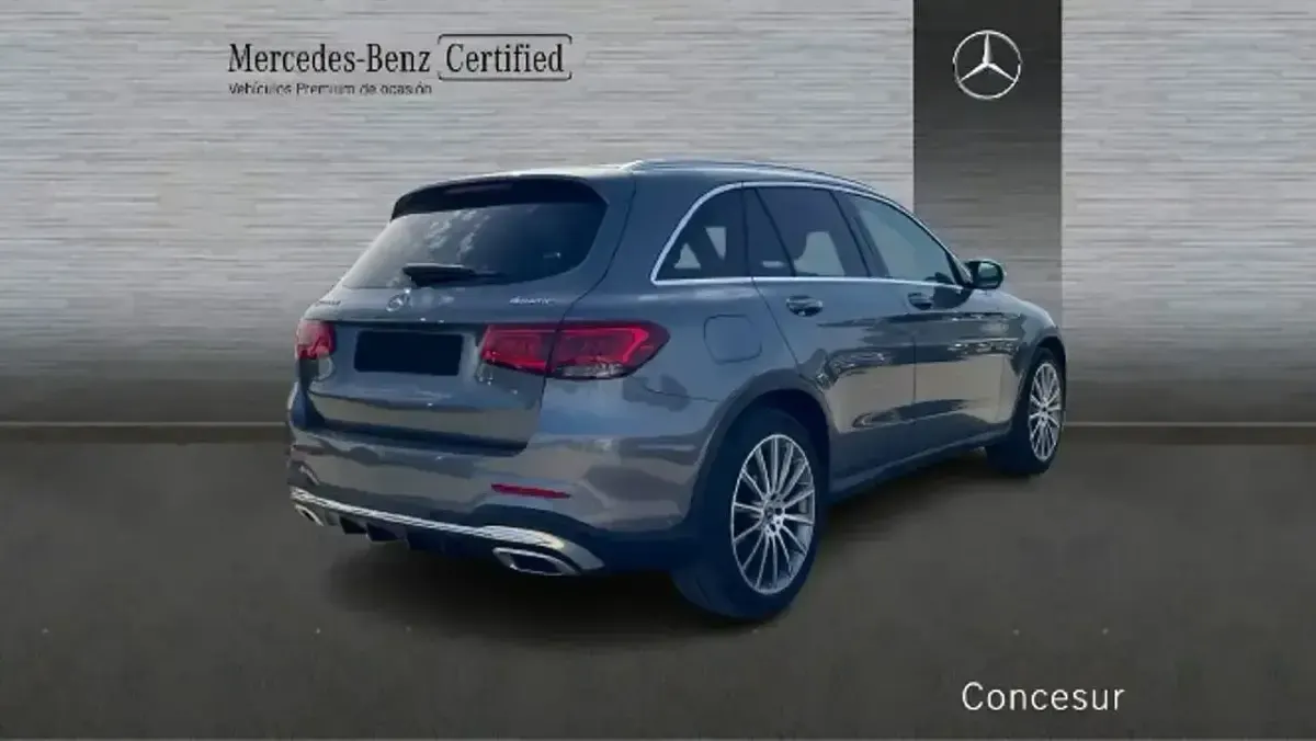 Usado Mercedes GLC220 194 CV (142 kW) 2021 Gris SUV