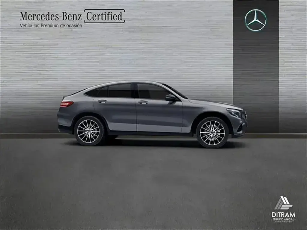 Usado Mercedes GLC220 170 CV (125 kW) 2018 Gris SUV