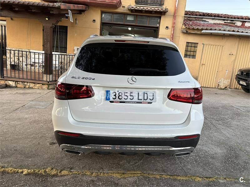 Usado Mercedes GLC200 163 CV (119 kW) 2019 Blanco SUV